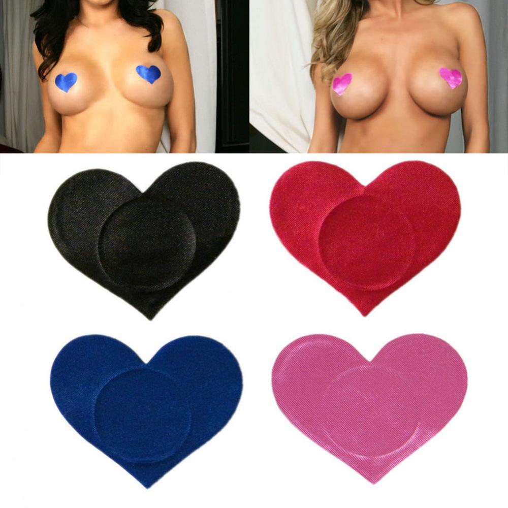 Nipple Cover Pasties - เซ็กซี่ฝาครอบหัวนมที่มองไม่เห็น Disposable Breast Patch สติกเกอร์หน้าอกชุดชั้นใน Bra