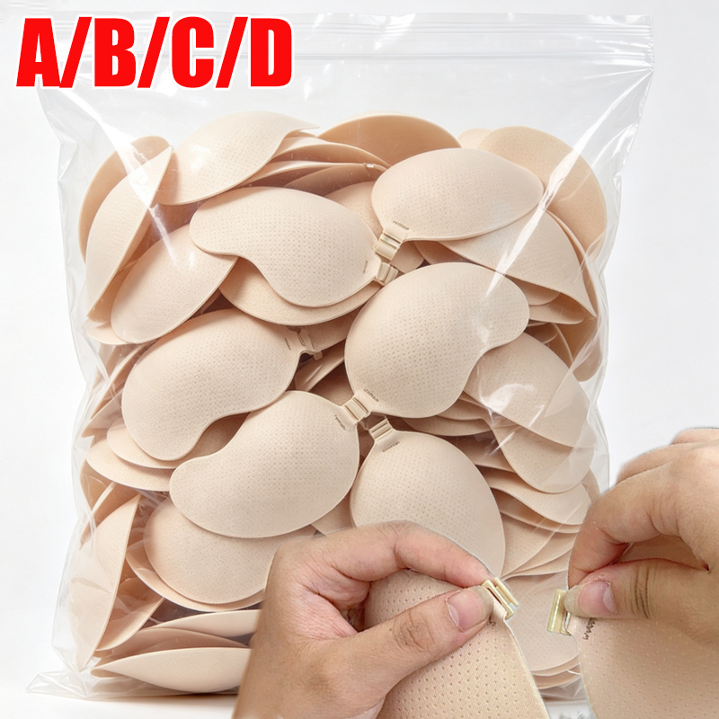 Strapless Bra Backless - บราไร้สายแบบไม่มีสายสำหรับผู้หญิง บราไร้ตะเข็บแบบปิดด้านหน้า บราเล็ตต์ชุดชั้นในพร้อมแผ่นซิลิโคนติดตัว