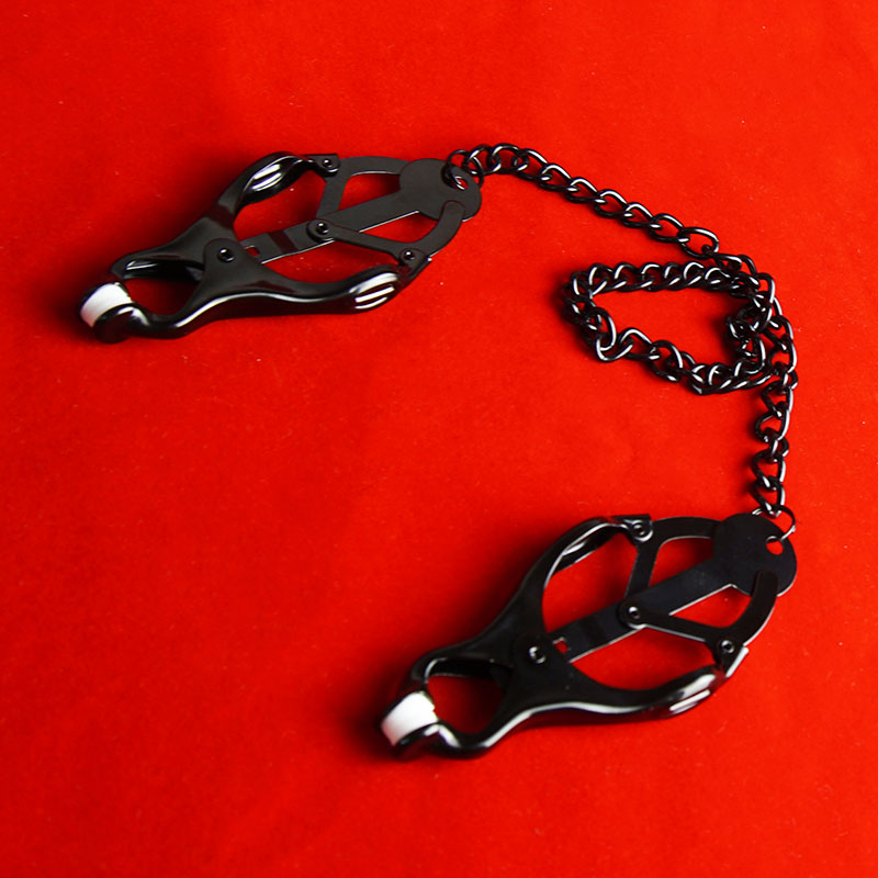 Nipple Cover Pasties - โลหะทั้งหมด Intense ฝาครอบหัวนม Clamps บนโซ่,Grip แน่นเต้านม