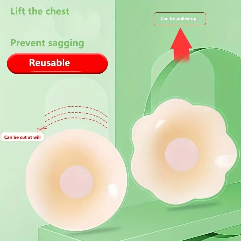 แผ่นแปะหน้าอกยกกระชับหน้าอกสำห - Silicone Bra Adhesive บทวิจารณ์และราคา