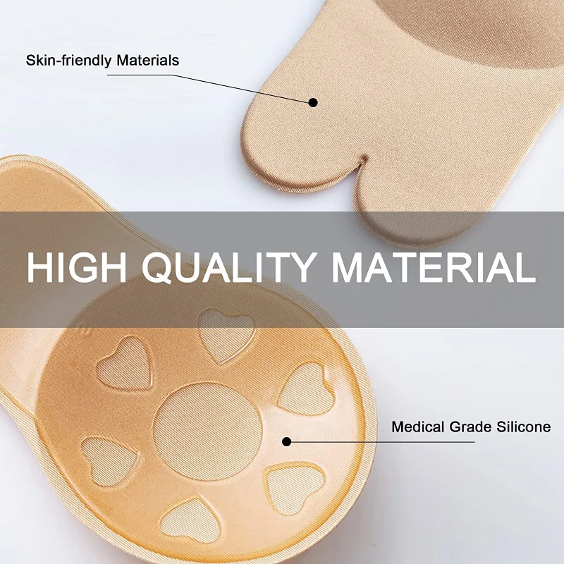 ผู้หญิง Push Up Bras Self กาวซ - Silicone Bra Adhesive บทวิจารณ์และราคา