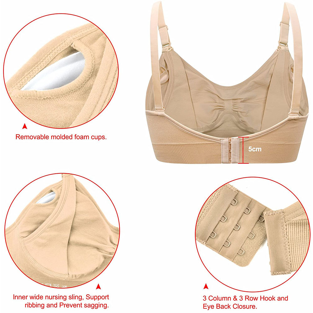 สตรีคลอดบุตรพยาบาล Bra Materna - Nursing Bra Sleep บทวิจารณ์และราคา