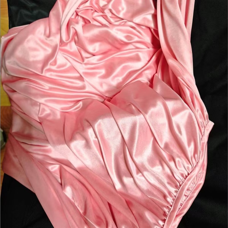 ชุดนอนผ้าไหมไอซ์ซิลค์เนื้อเงา  - Robe Silk Women บทวิจารณ์และราคา