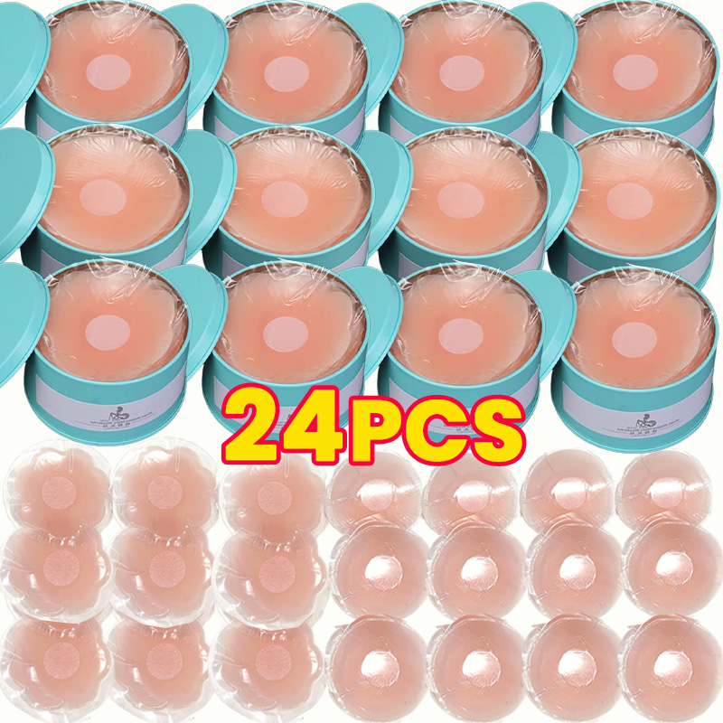แผ่นปิดจุกนมแบบซิลิโคนไร้สายสำ - Silicone Bra Adhesive บทวิจารณ์และราคา