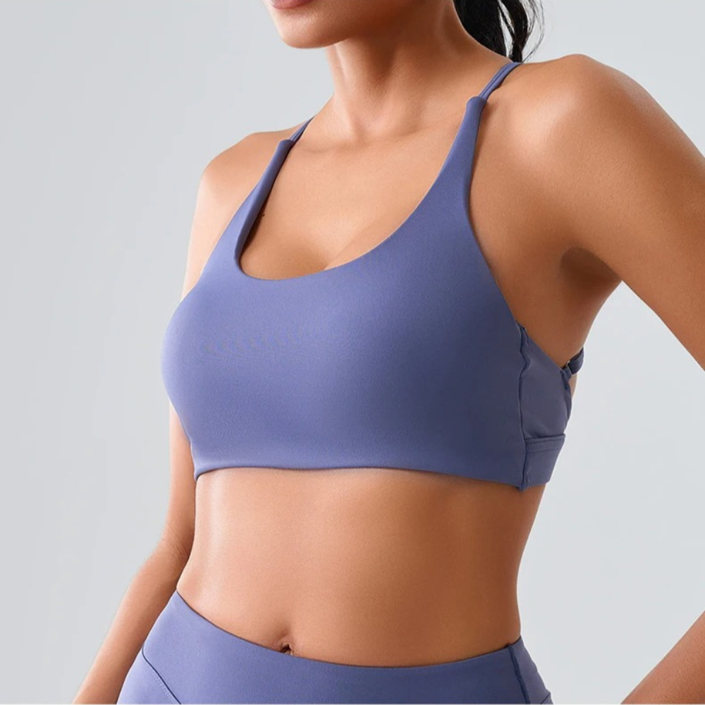 เสื้อชั้นในกีฬาแบบผูกหลังสำหรั - Push Up Bra Padded บทวิจารณ์และราคา