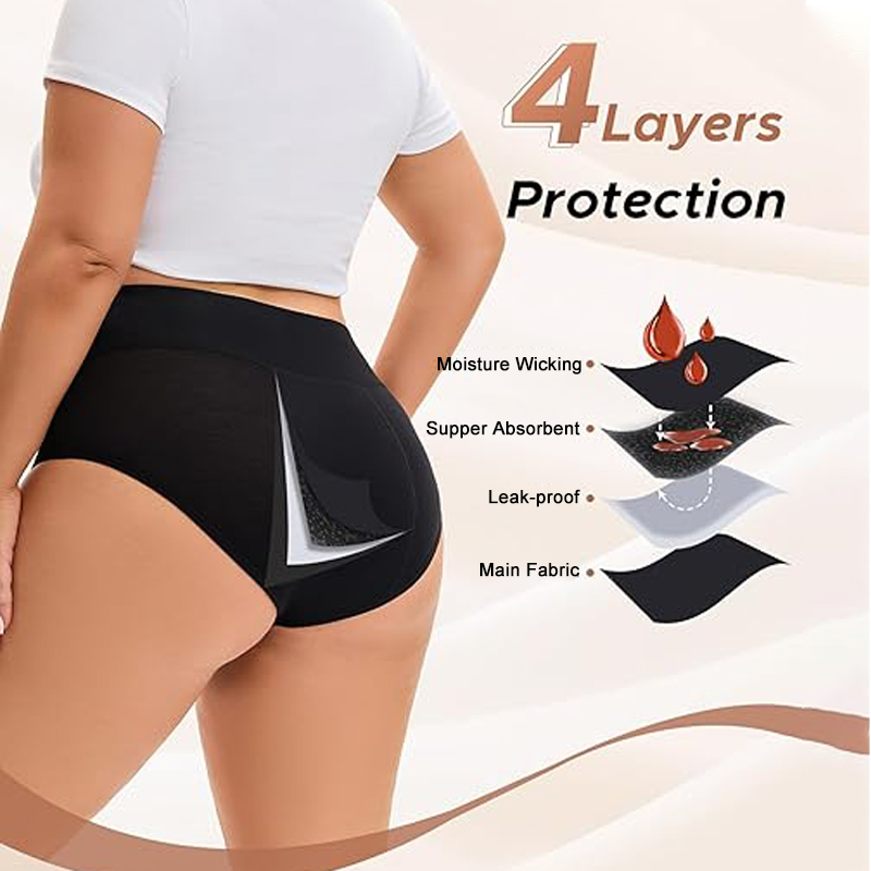 กางเกงในประจำเดือนแบบซึมซับมาก - Period Panty Absorbent บทวิจารณ์และราคา