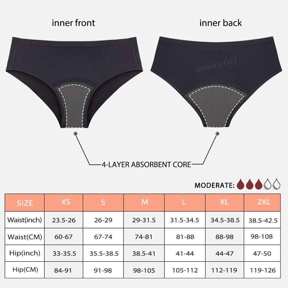 กางเกงในประจำเดือนแบบไร้รอยต่อ - Seamless Underwear Women บทวิจารณ์และราคา