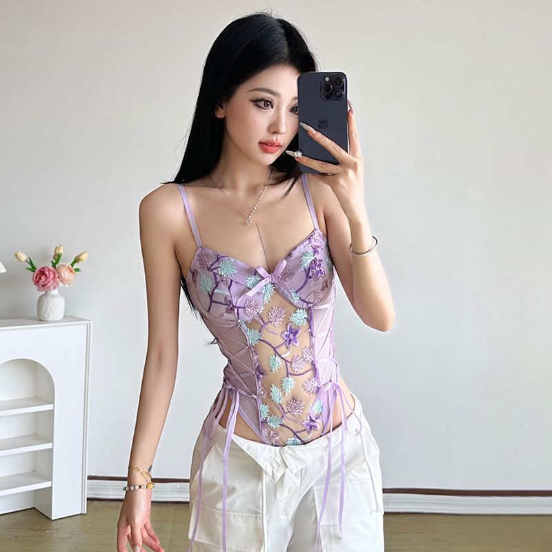 แฟชั่นฤดูร้อนปี 2026 จั๊มสูทสา - Cami Top Lace บทวิจารณ์และราคา