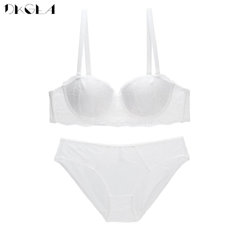 ใหม่ลูกไม้ชุดชั้นในขนาดเซ็ตชุด - Push Up Bra Padded บทวิจารณ์และราคา