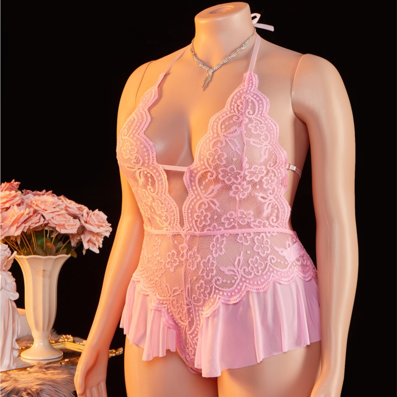 ชุดชั้นในเซ็กซี่แบบซีทรูสำหรับ - Lace Teddy Lingerie บทวิจารณ์และราคา