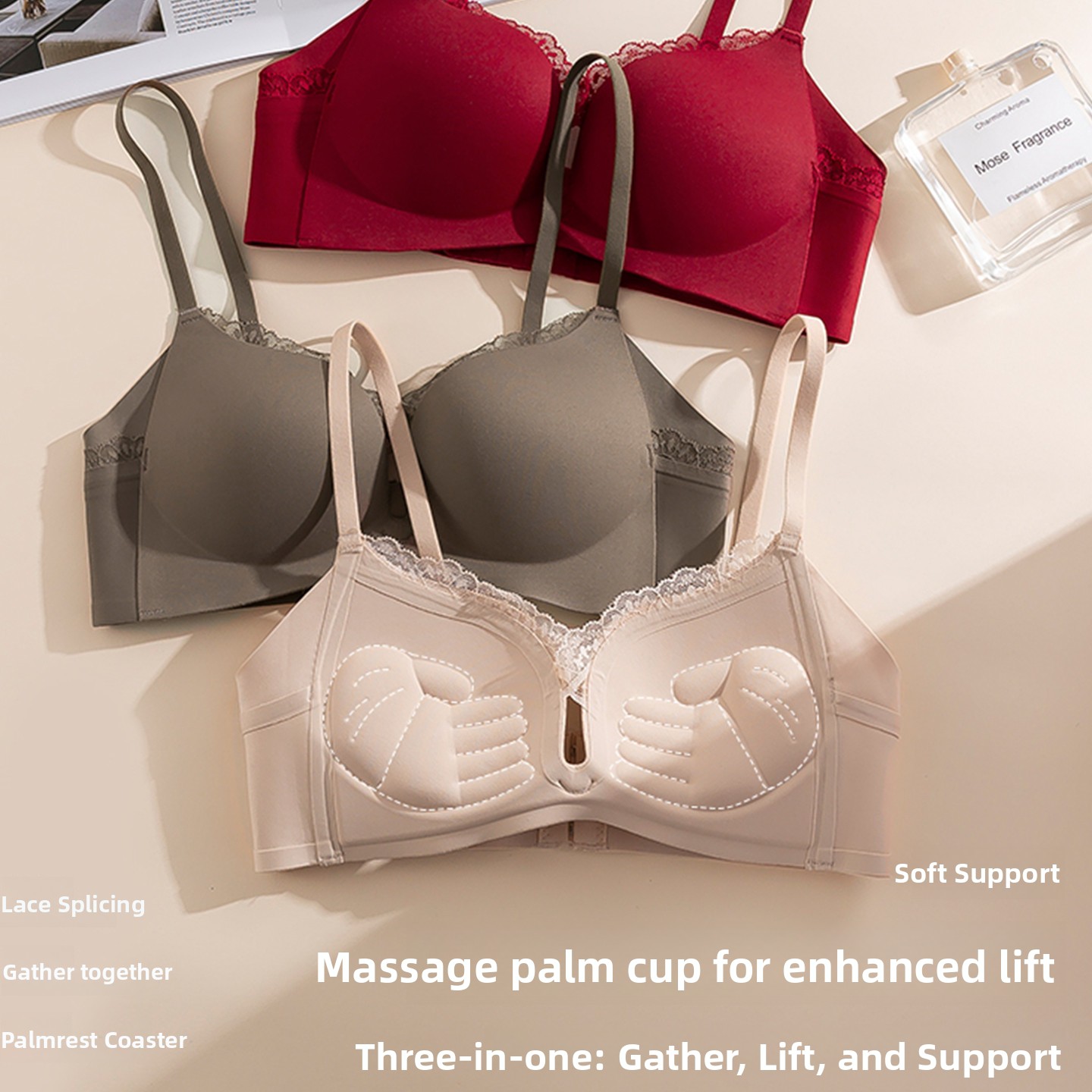 ชุดชั้นในลูกไม้ KUCLUT แบบไร้โ - Seamless Underwear Women บทวิจารณ์และราคา