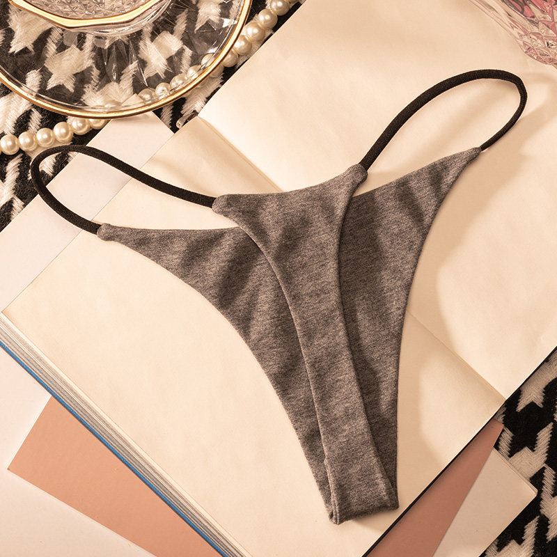 กางเกงในผู้หญิงเอวต่ำผ้าฝ้ายแบ - Seamless Underwear Women บทวิจารณ์และราคา
