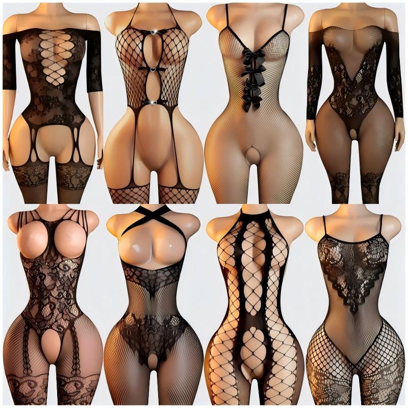ชุดชั้นในเซ็กซี่สำหรับผู้หญิง  - Bodystocking Fishnet บทวิจารณ์และราคา