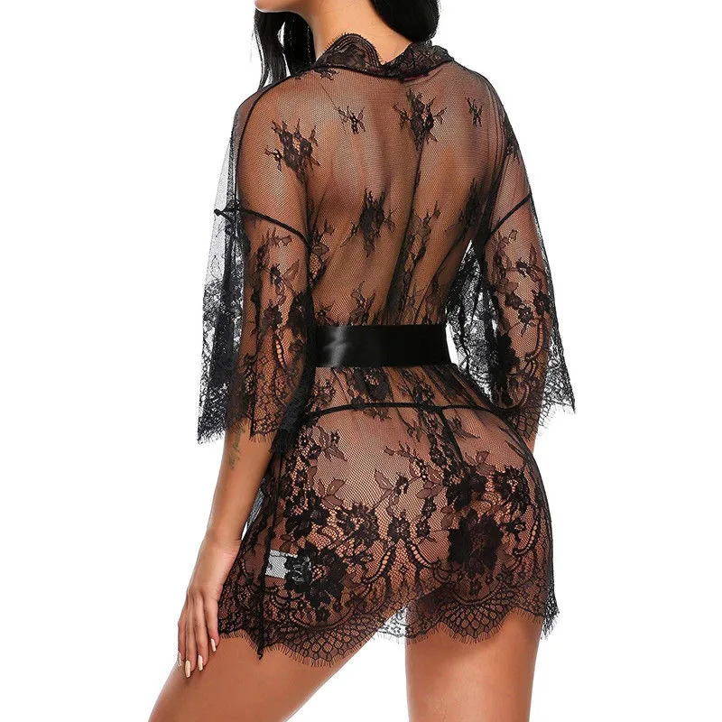 ชุดนอนซีทรูเซ็กซี่สำหรับผู้หญิ - Bodystocking Fishnet บทวิจารณ์และราคา
